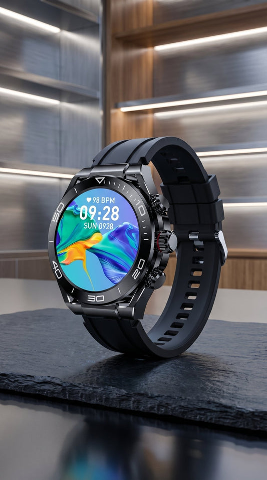 "L28 Premium Smart Watch – Black Silicon Rubber Strap | Life - Friendly Ultra Stylish Smartwatch with Premium Features" - CASSxClasssmart watch"L28 Premium Smart Watch – Black Silicon Rubber Strap | Life - Friendly Ultra Stylish Smartwatch with Premium Features""L28 Premium Smart Watch – Black Silicon Rubber Strap | Life - Friendly Ultra Stylish Smartwatch with Premium Features"